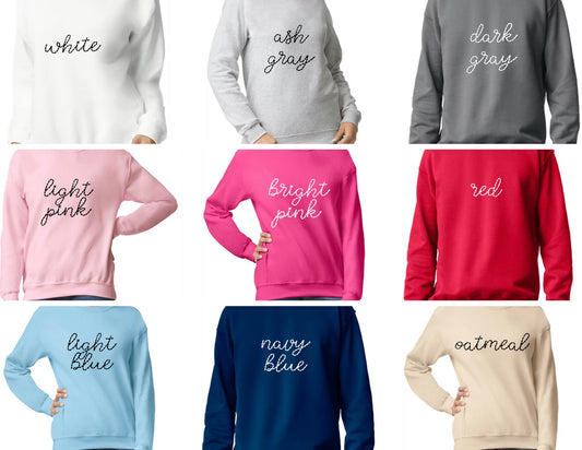Embroidered Princess Castle Sweatshirt