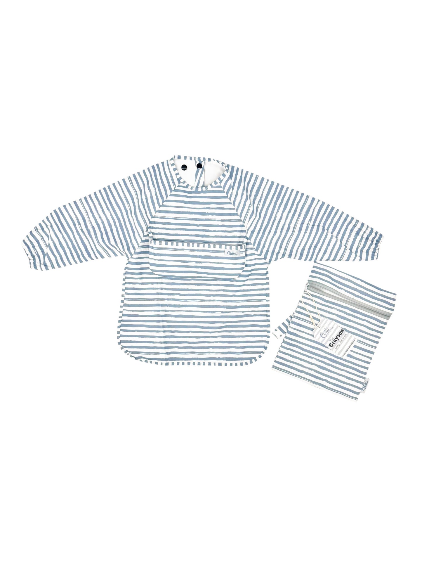 Long Sleeve Waterproof Bib with Monogram