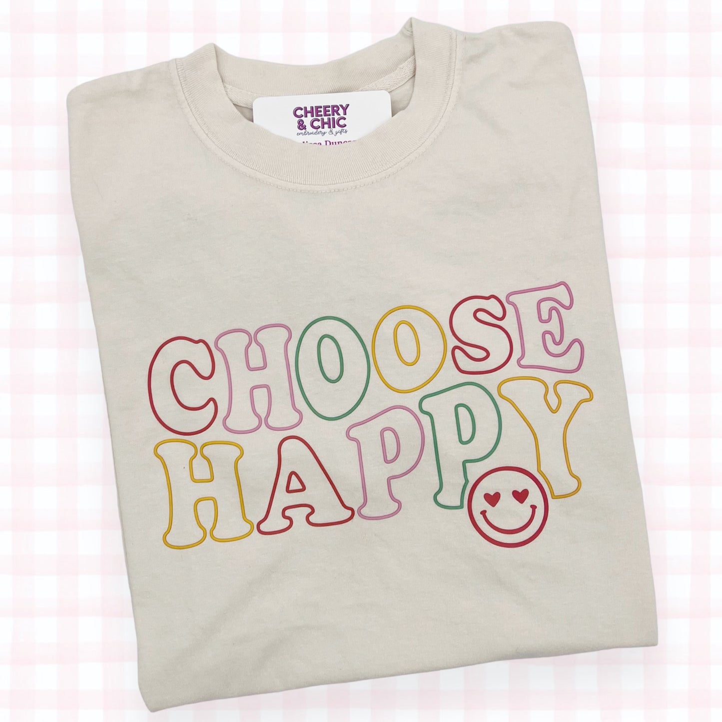 Choose Happy | Women's Graphic Tee