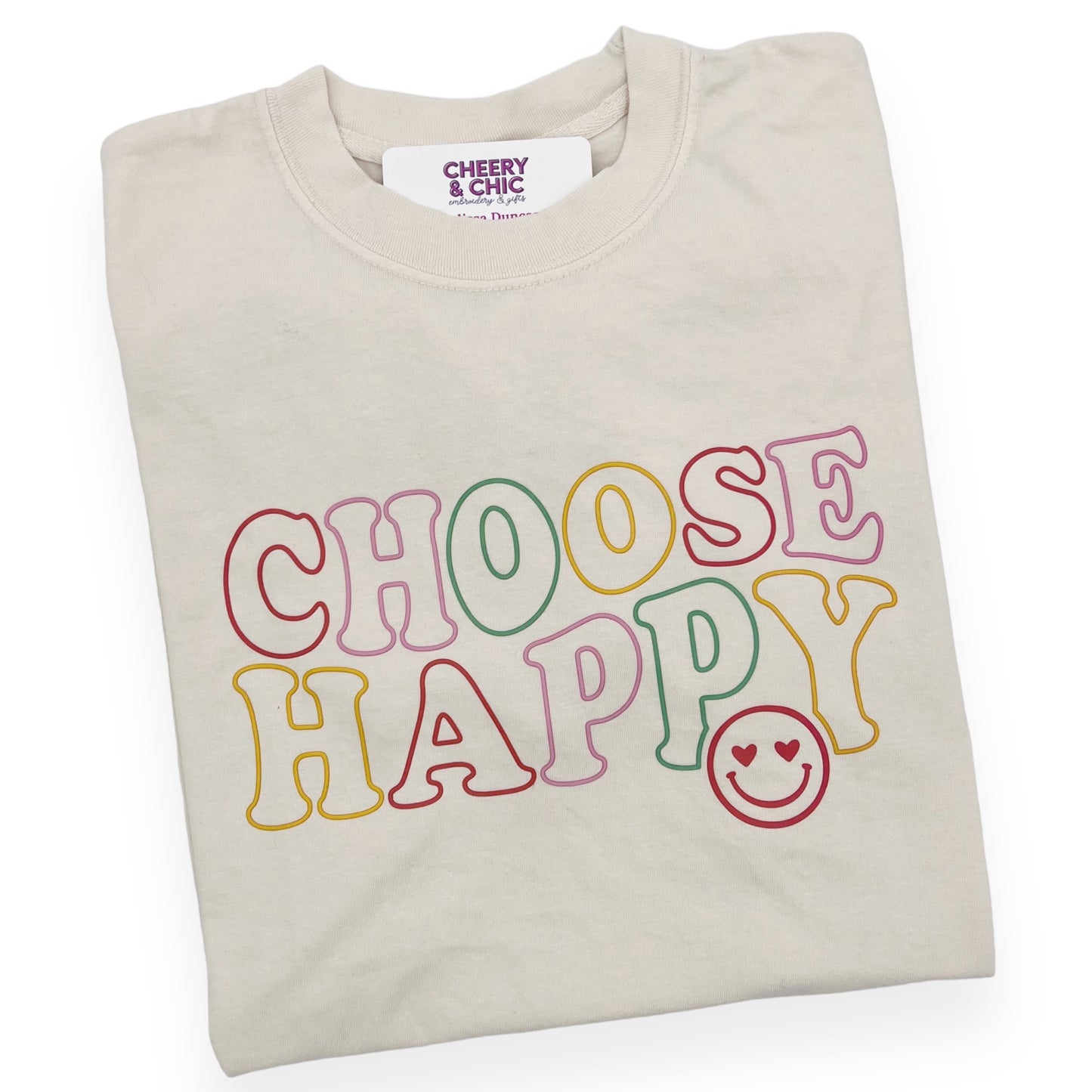 Choose Happy | Women's Graphic Tee