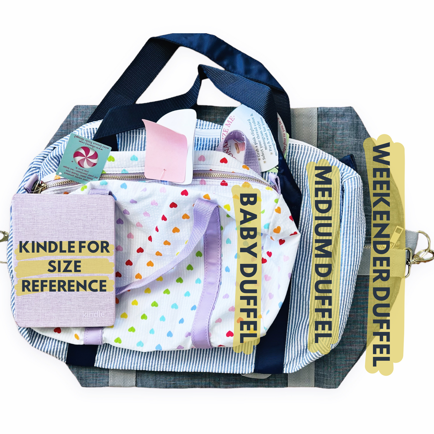 Weekender Duffel Bag by Mint® (7 Colors Available)
