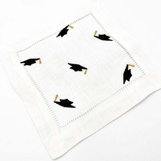 Graduation Cocktail Napkins | Grad Party Table Decor