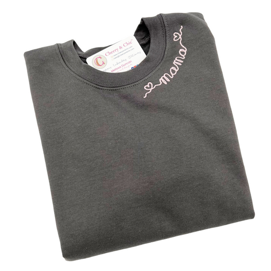 Mama Neckline Sweatshirt