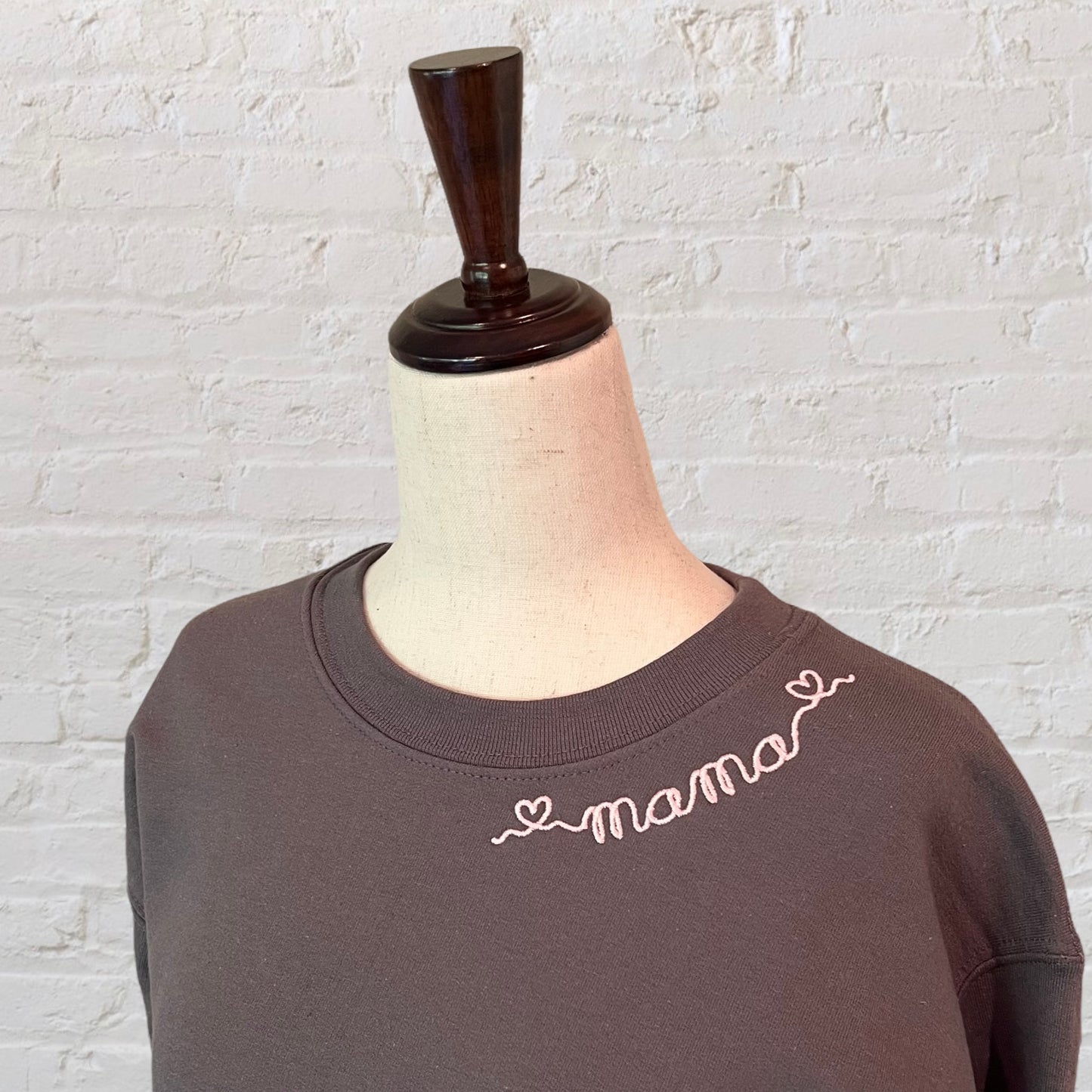 Mama Neckline Sweatshirt