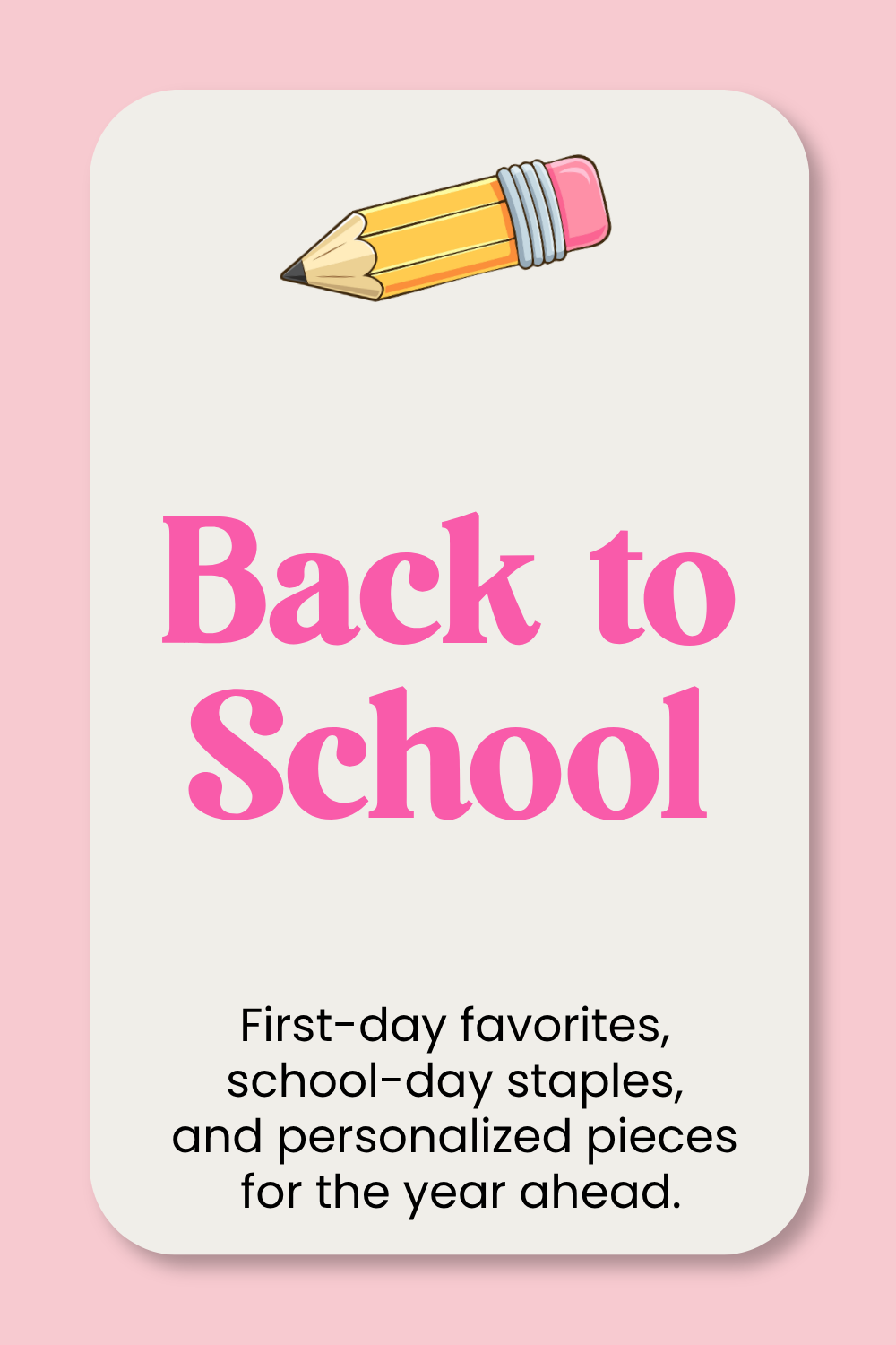 Back to School