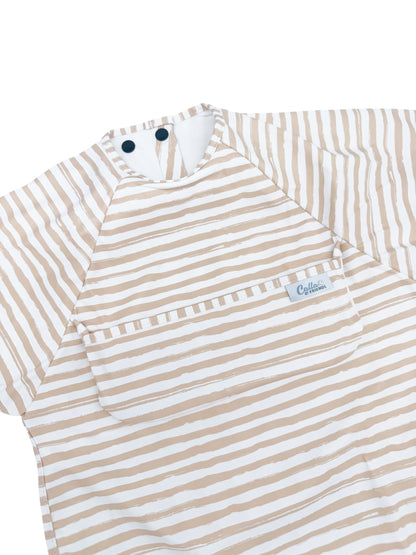 Long Sleeve Waterproof Bib with Monogram