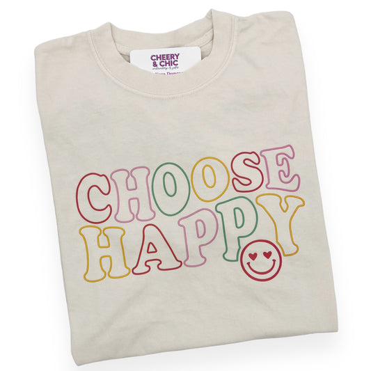 Choose Happy | Women's Graphic Tee