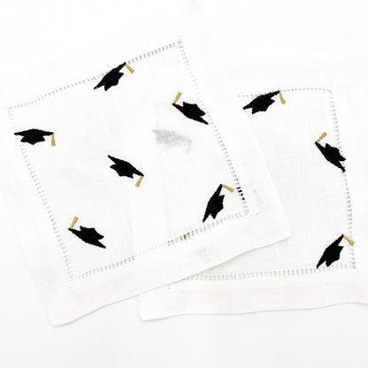 Graduation Cocktail Napkins | Grad Party Table Decor