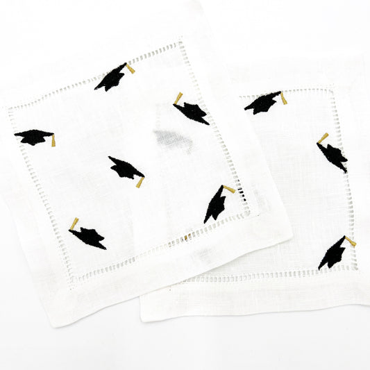 Graduation Cocktail Napkins | Grad Party Table Decor